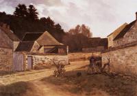 Sisley, Alfred - Village Street in Marlotte